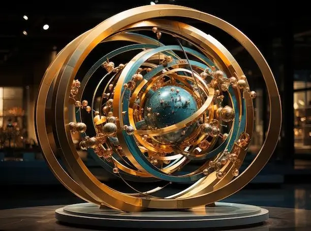 The word armillary is derived from the Latin term armilla, meaning "bracelet" or "ring."