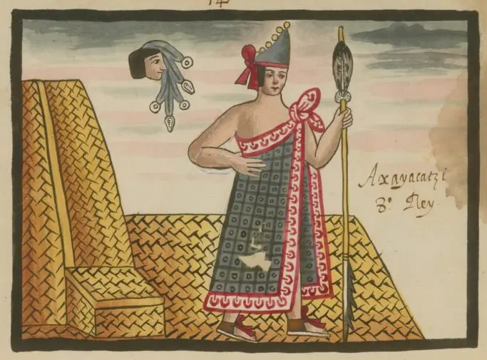 Axayacatl was the sixth emperor of the Aztec Empire, ruling from 1469 to 1481.